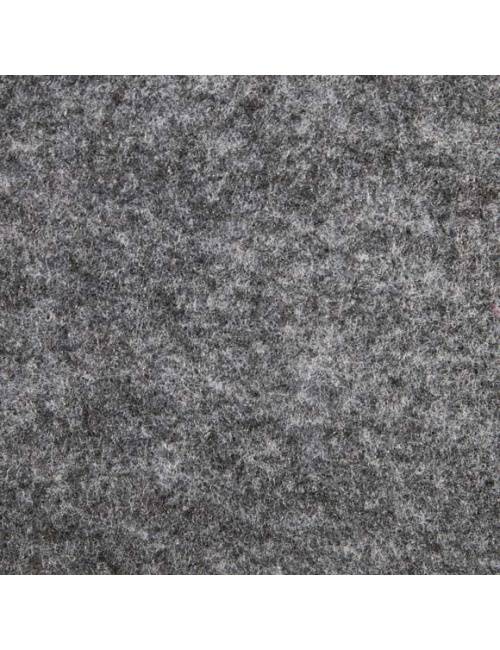 Needle carpet roll GRIS FOUND CHINED