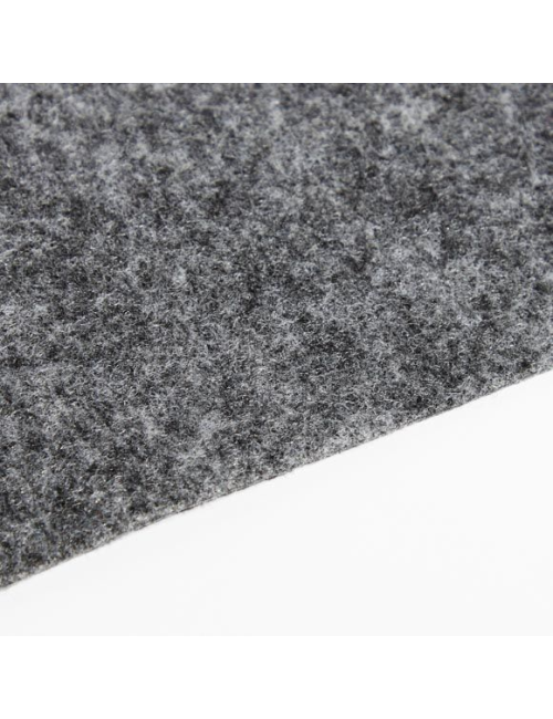 Needle carpet roll GRIS FOUND CHINED