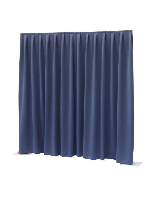 Rideau BLEU brillant Wentex...