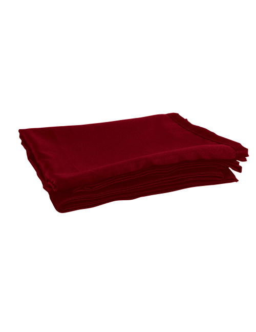 Rideau ROUGE brillant...
