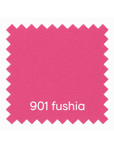 Coton gratté fushia M1