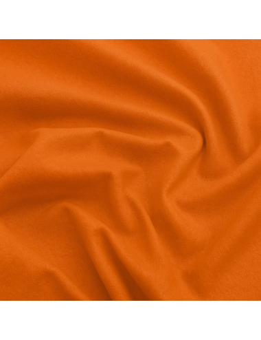 Brushed cotton orange