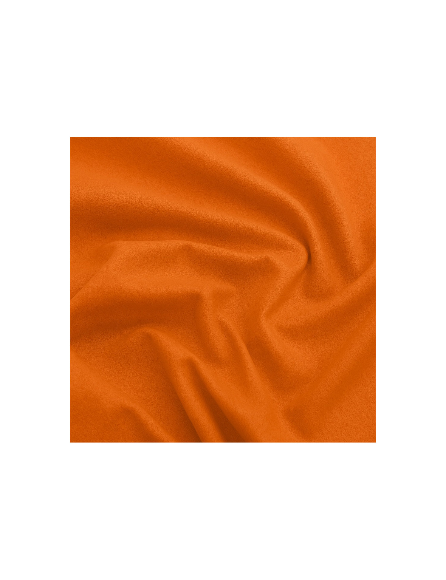 Brushed cotton orange