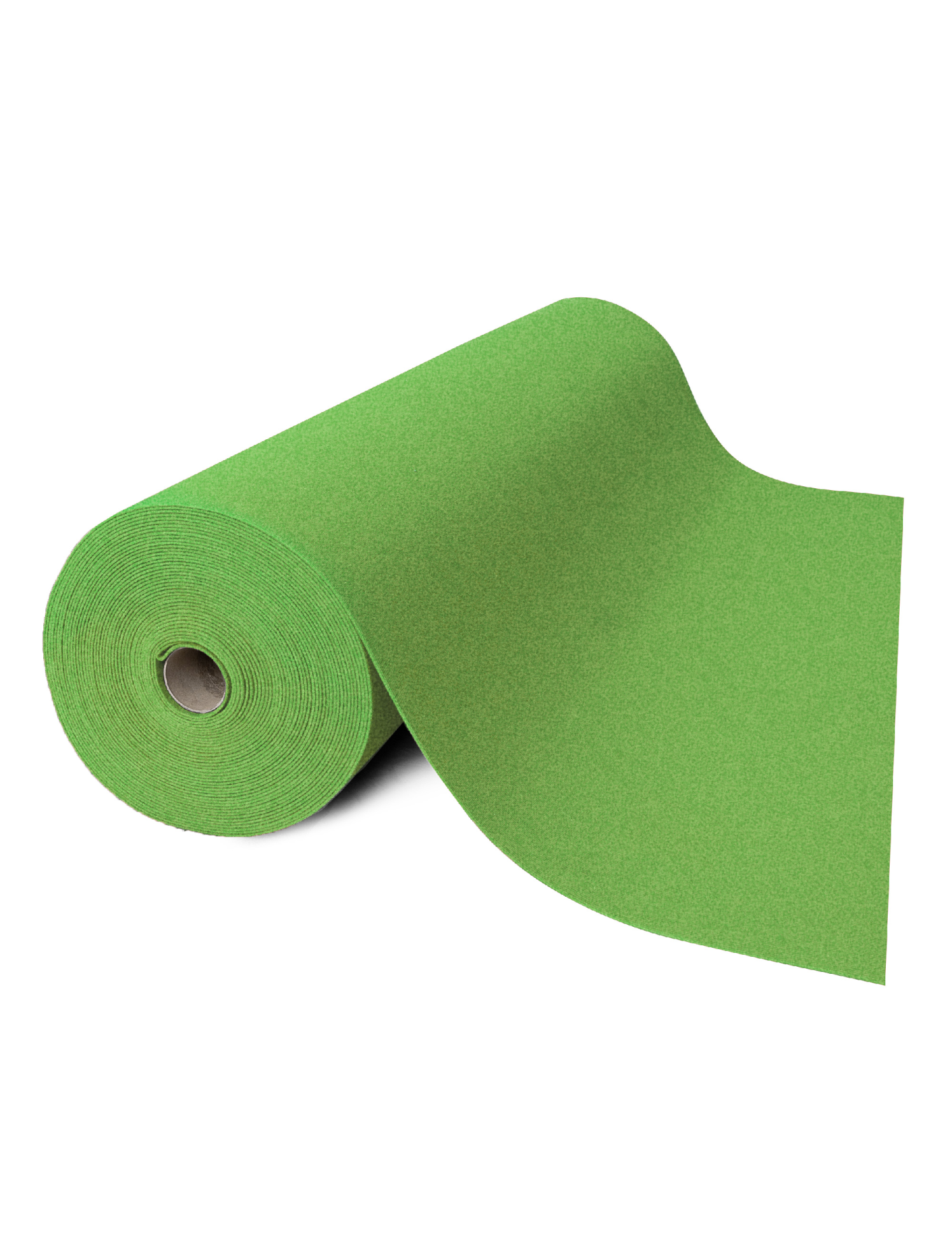 Roller carpet anise color
