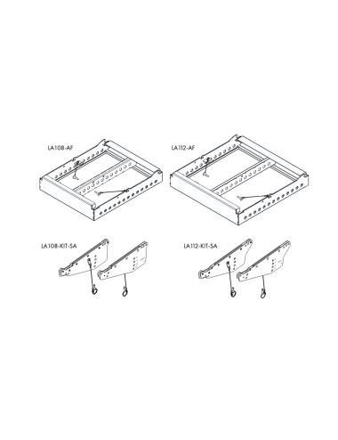 QSC LA108 Stack Adapter Kit