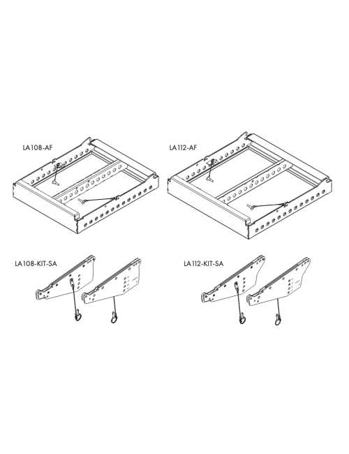 QSC LA112 Stack Adapter Kit