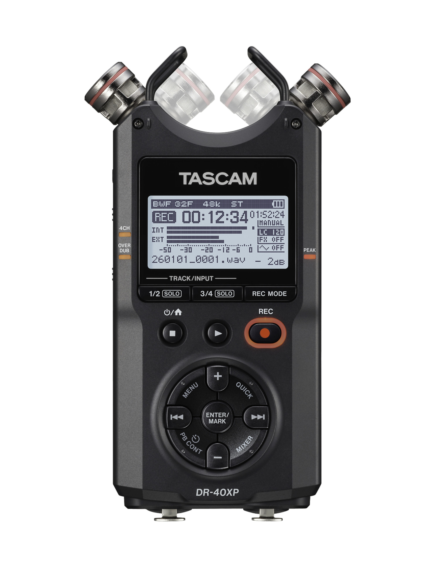 TASCAM DR-40XP TOP