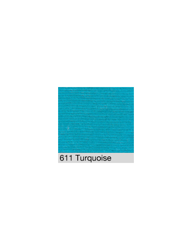 DISTRI SCENES - TURQUOISE 611 Brushed Cotton for stage dressing
