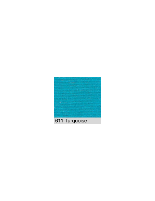 DISTRI SCENES - TURQUOISE 611 Brushed Cotton for stage dressing