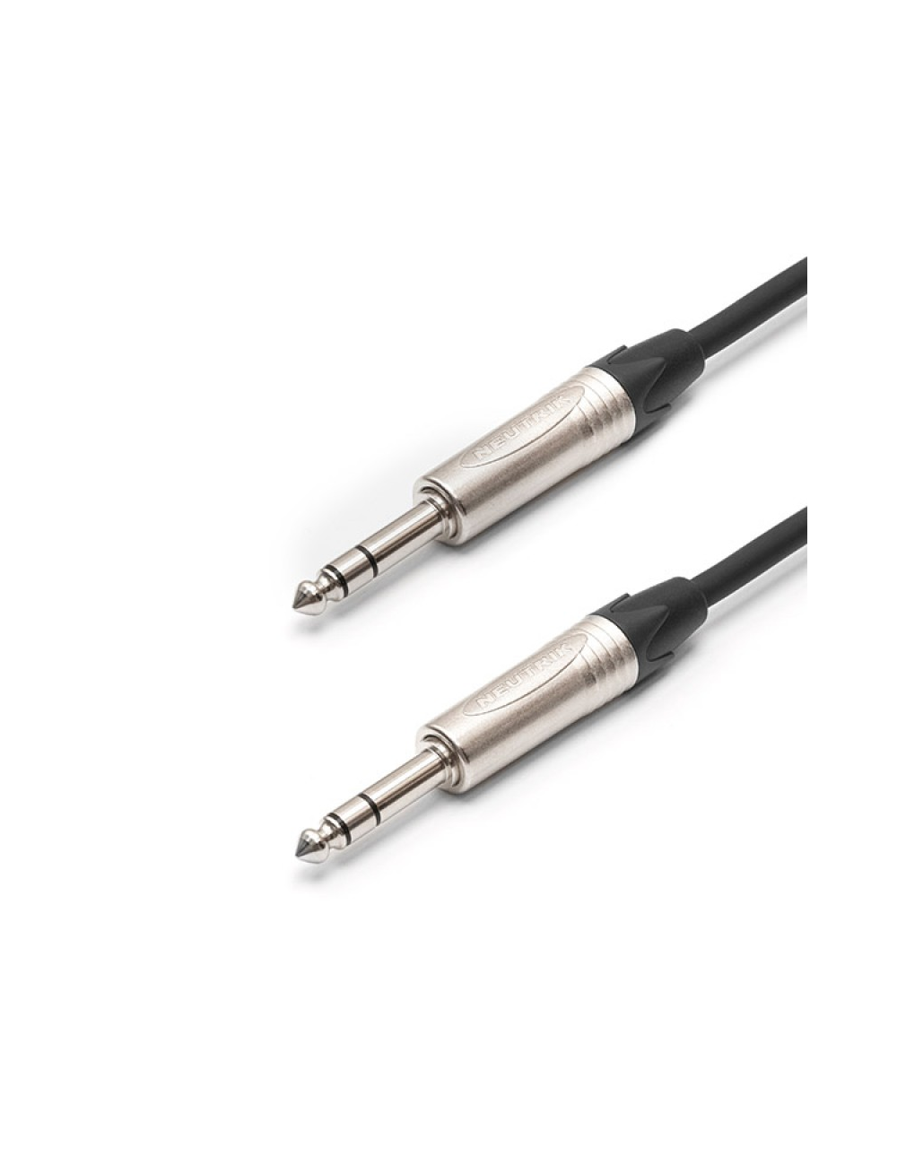 Micro cable with Jack 6,35 Stereo Male / Neutrik Male, lg 20m