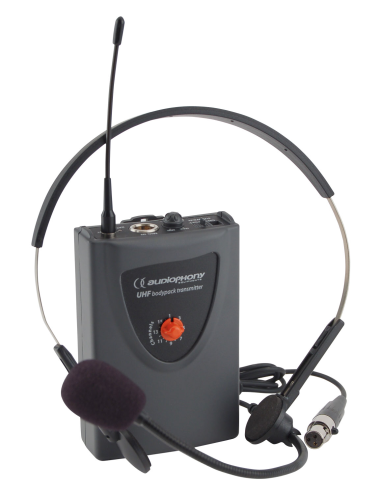 Headband microphone / Pocket UHF transmitter 