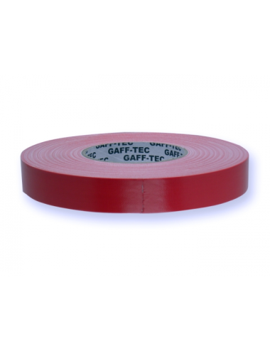Adhesive gaffer ROUGE 25 MM X 50 M