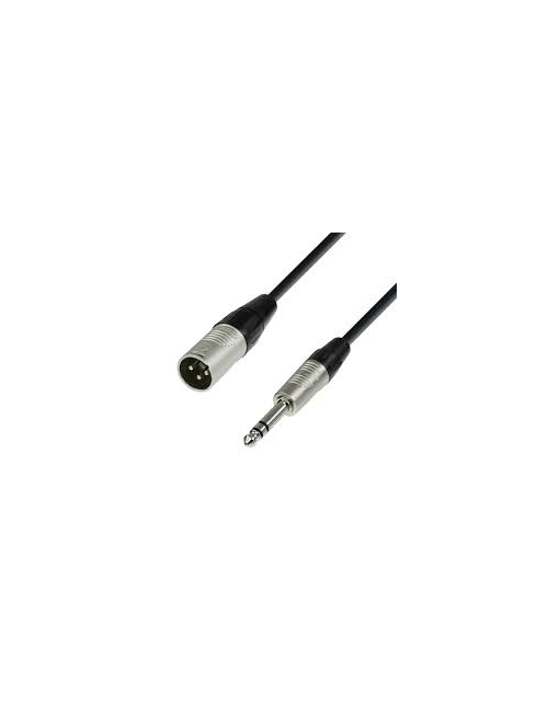 Câble Micro XLR / XLR, longueur 3m, Fiche NEUTRIK
