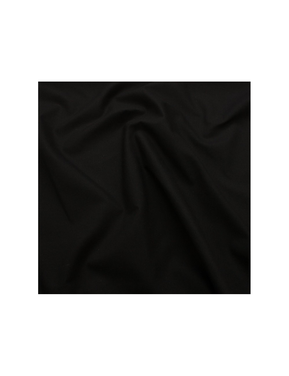 Brushed cotton Black m1