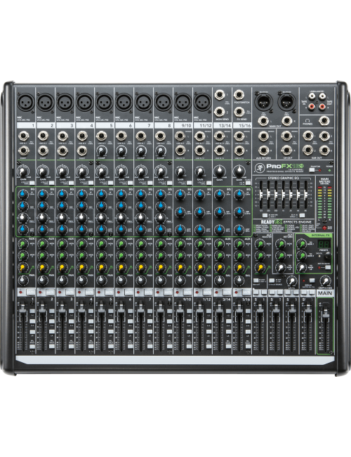 Mackie ProFX16 V2 16-channel analog console with USB connection