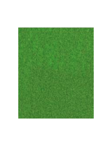 Roll of SPRING GREEN needle punched carpet