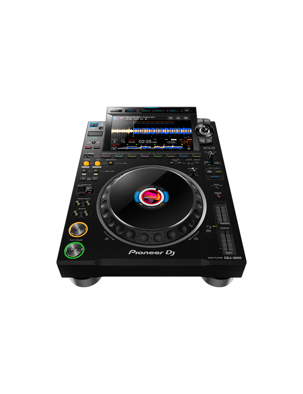 CDJ-3000 Pro DJ multi-format player: Color - Black