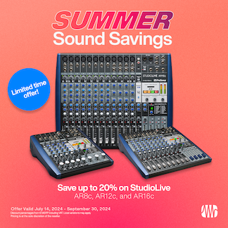 Soldes d'été Presonus